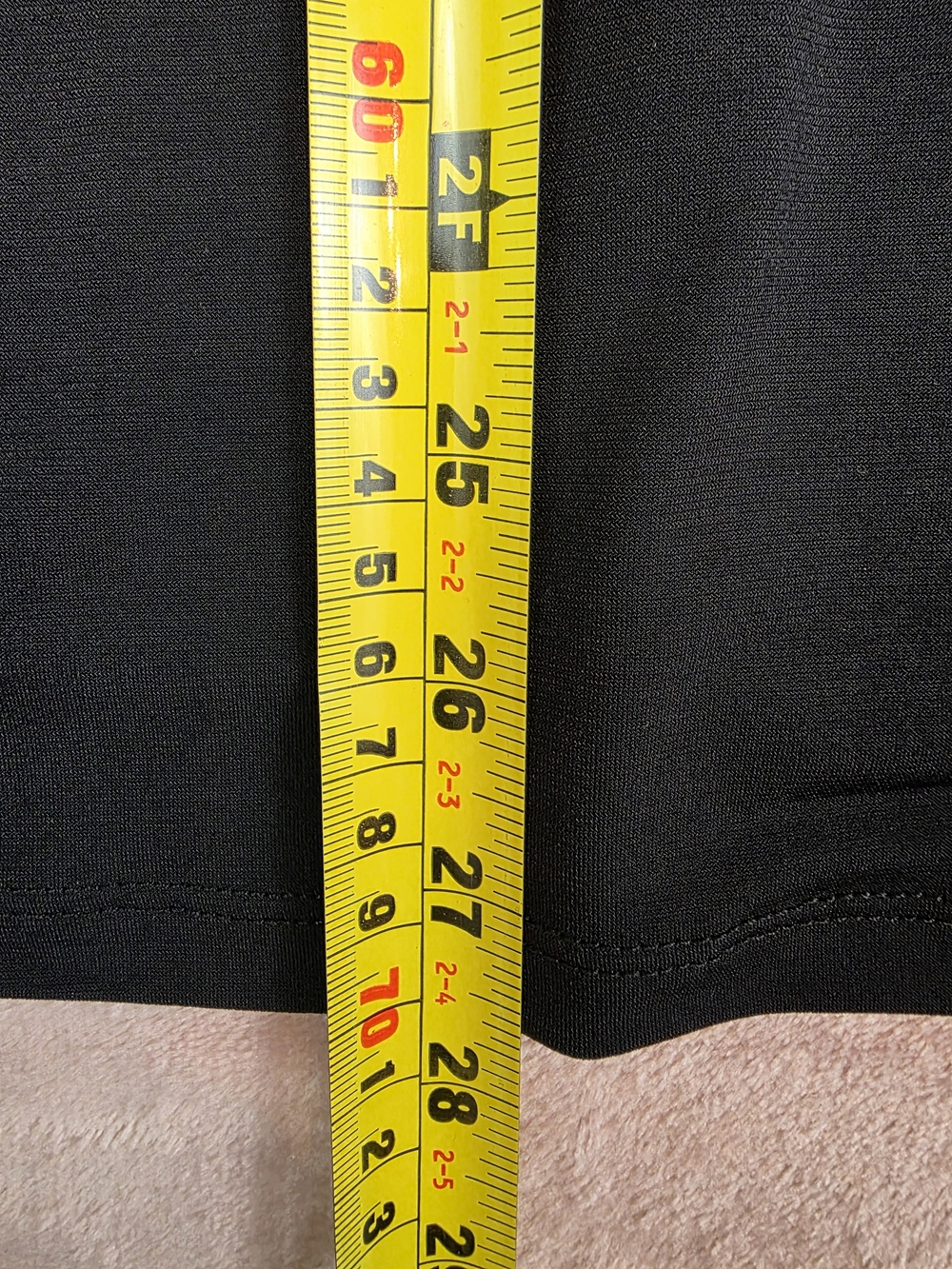 Liz Claiborne Black Pleated Cap-Sleeve Top - Picture 3 of 4